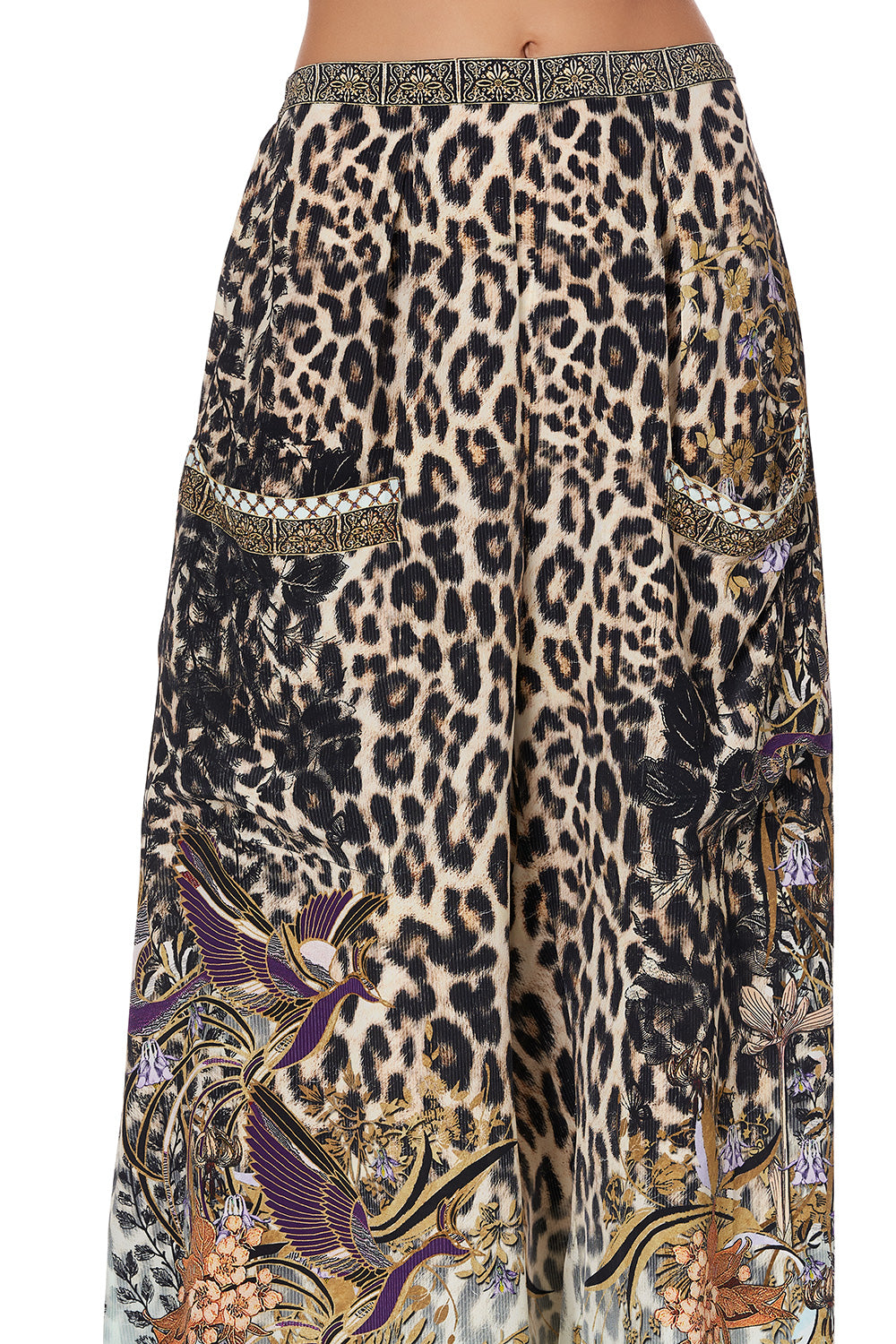 WIDE LEG TROUSER WITH FRONT POCKETS NOMADIC NYMPH