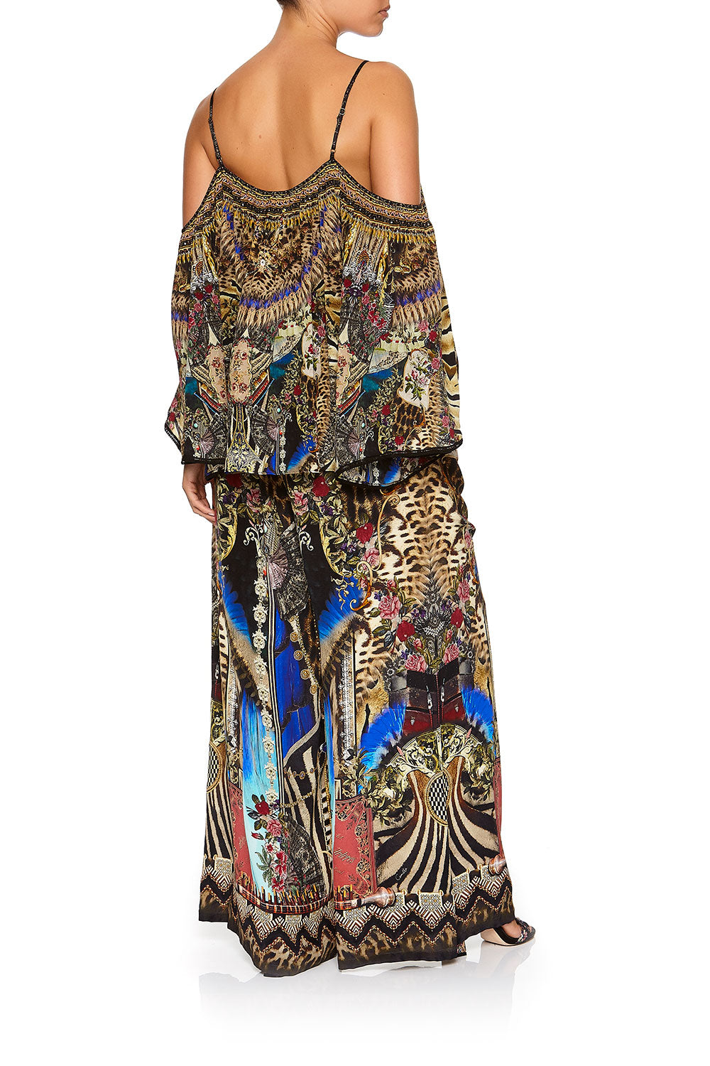 LONG SLEEVE DROP SHOULDER TOP STRONGER TOGETHER