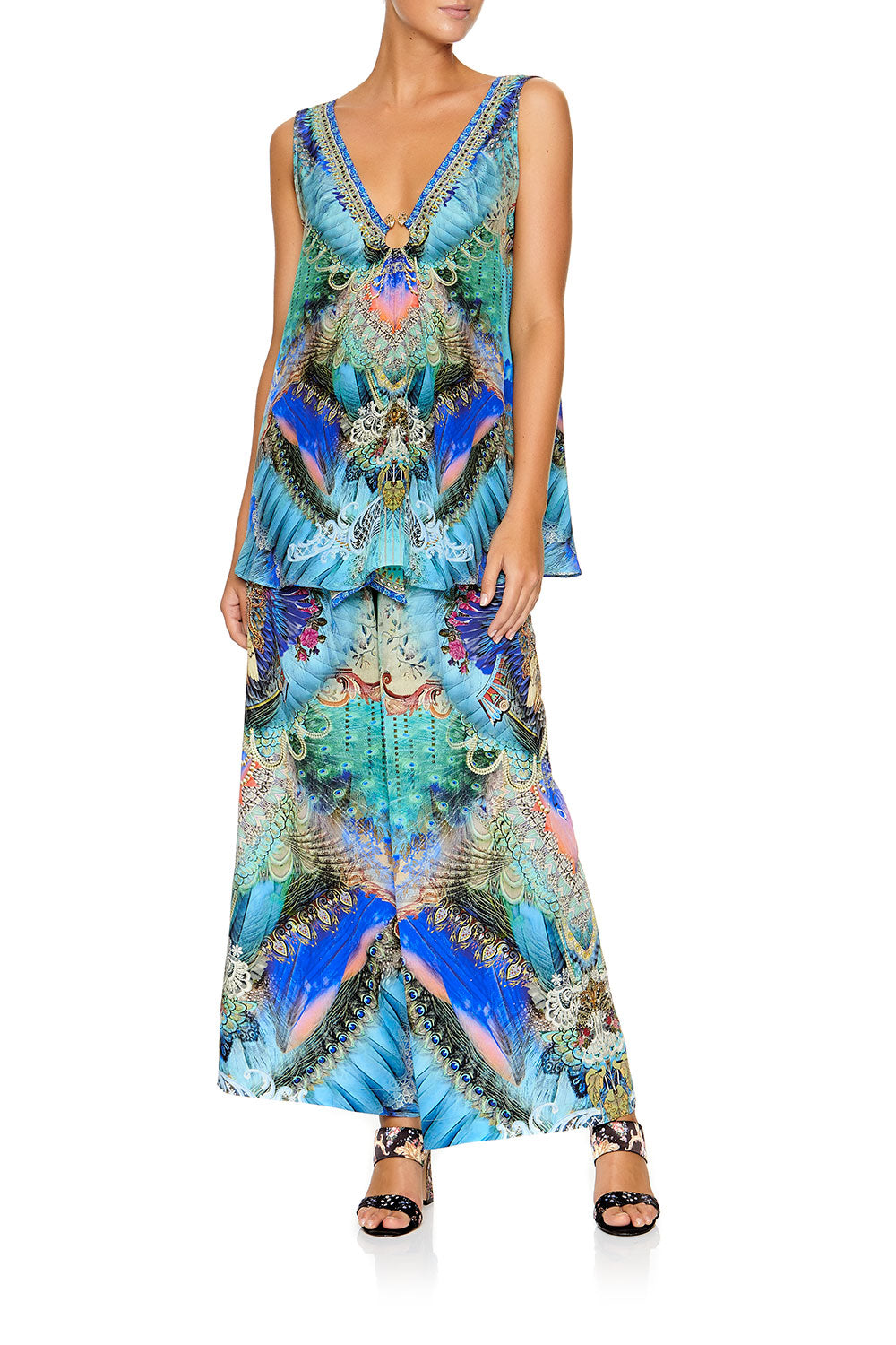 CAMILLA WIDE STRAP U-RING TOP FREEDOM FLIGHT