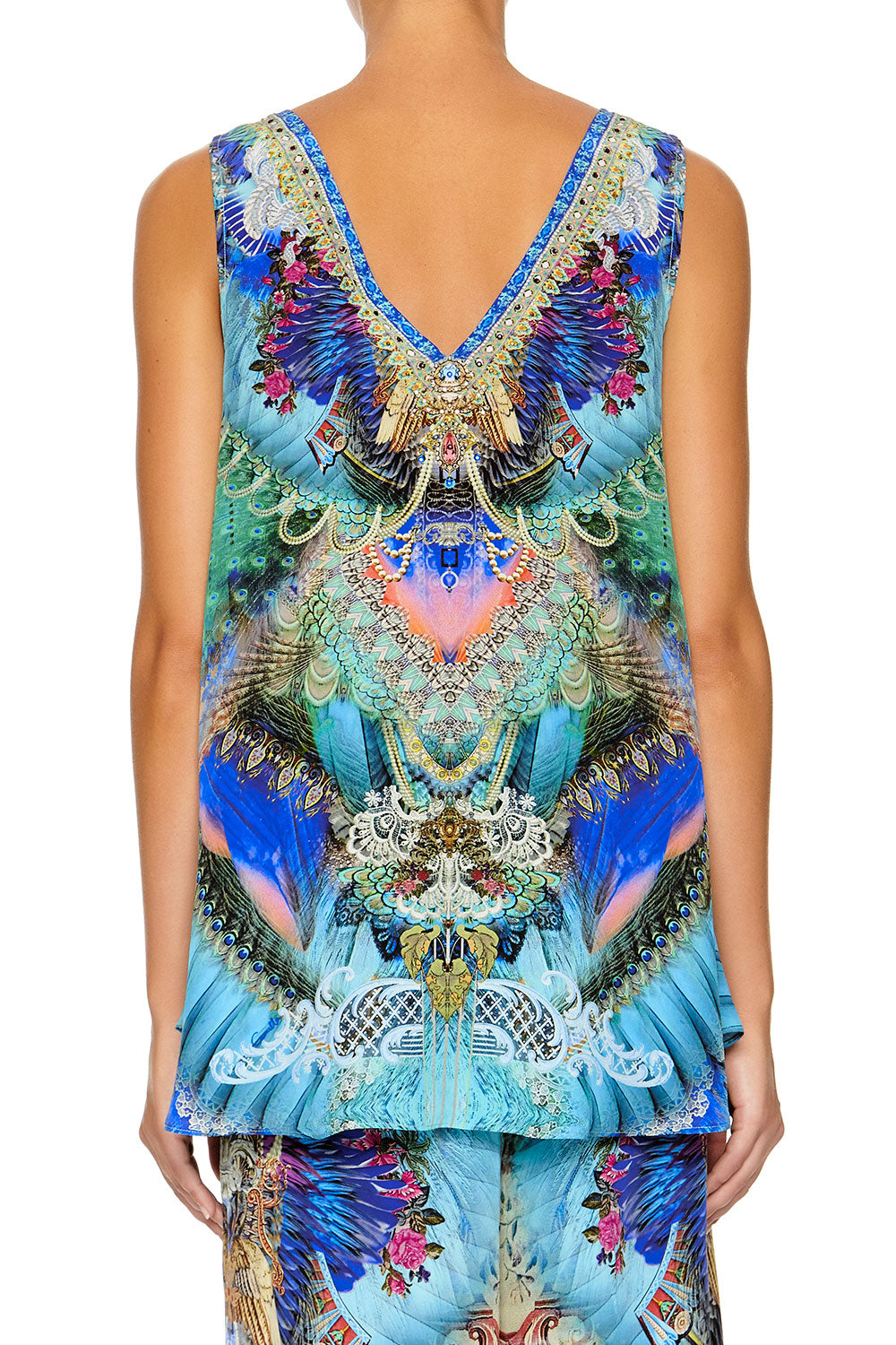 CAMILLA WIDE STRAP U-RING TOP FREEDOM FLIGHT