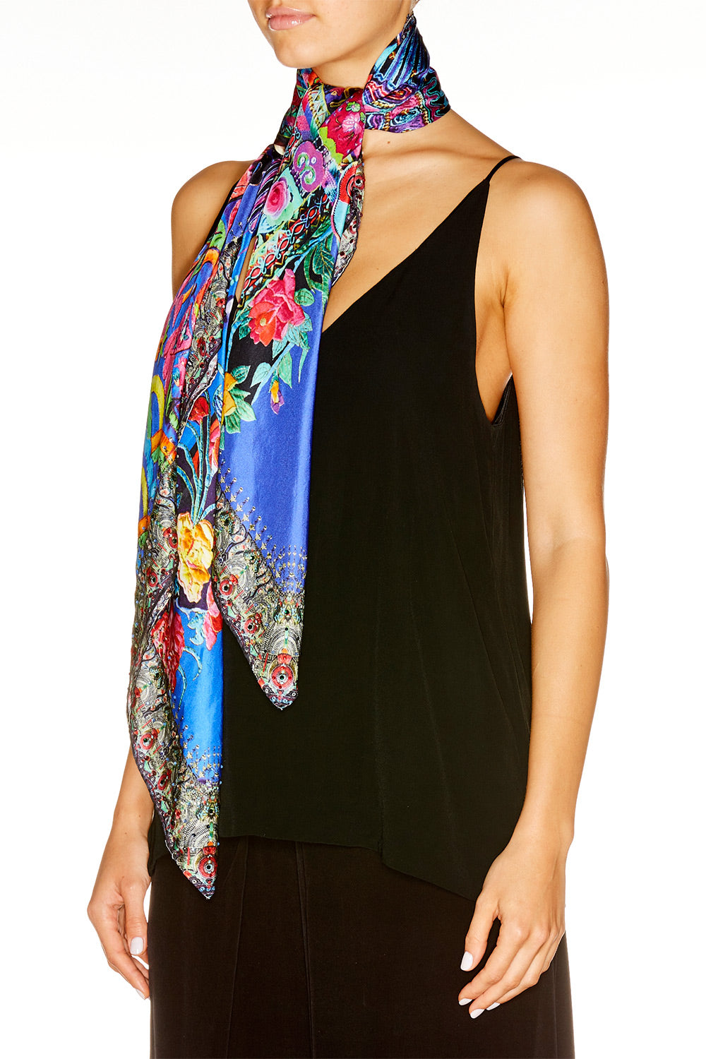 SIGN OF PEACE LARGE SQUARE SCARF