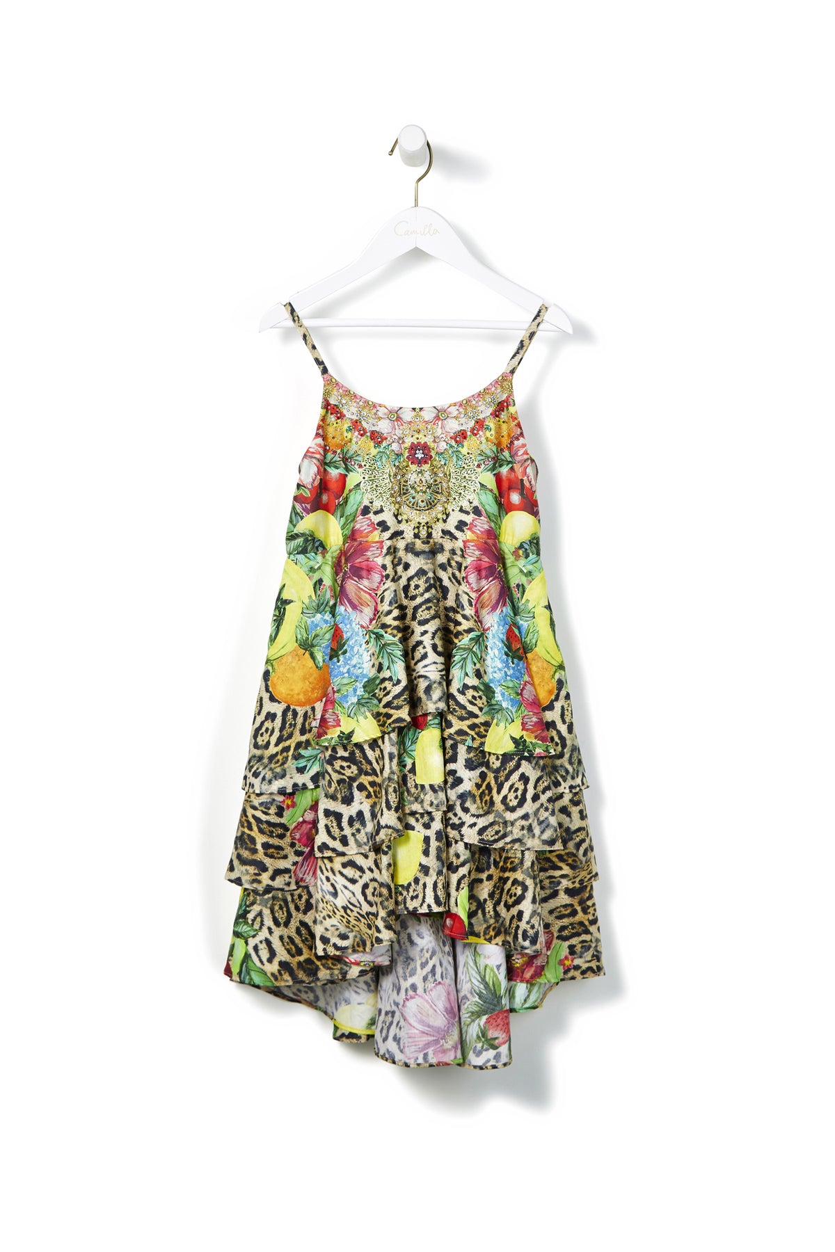 COOL CAT KIDS SHORT LAYERED DRESS