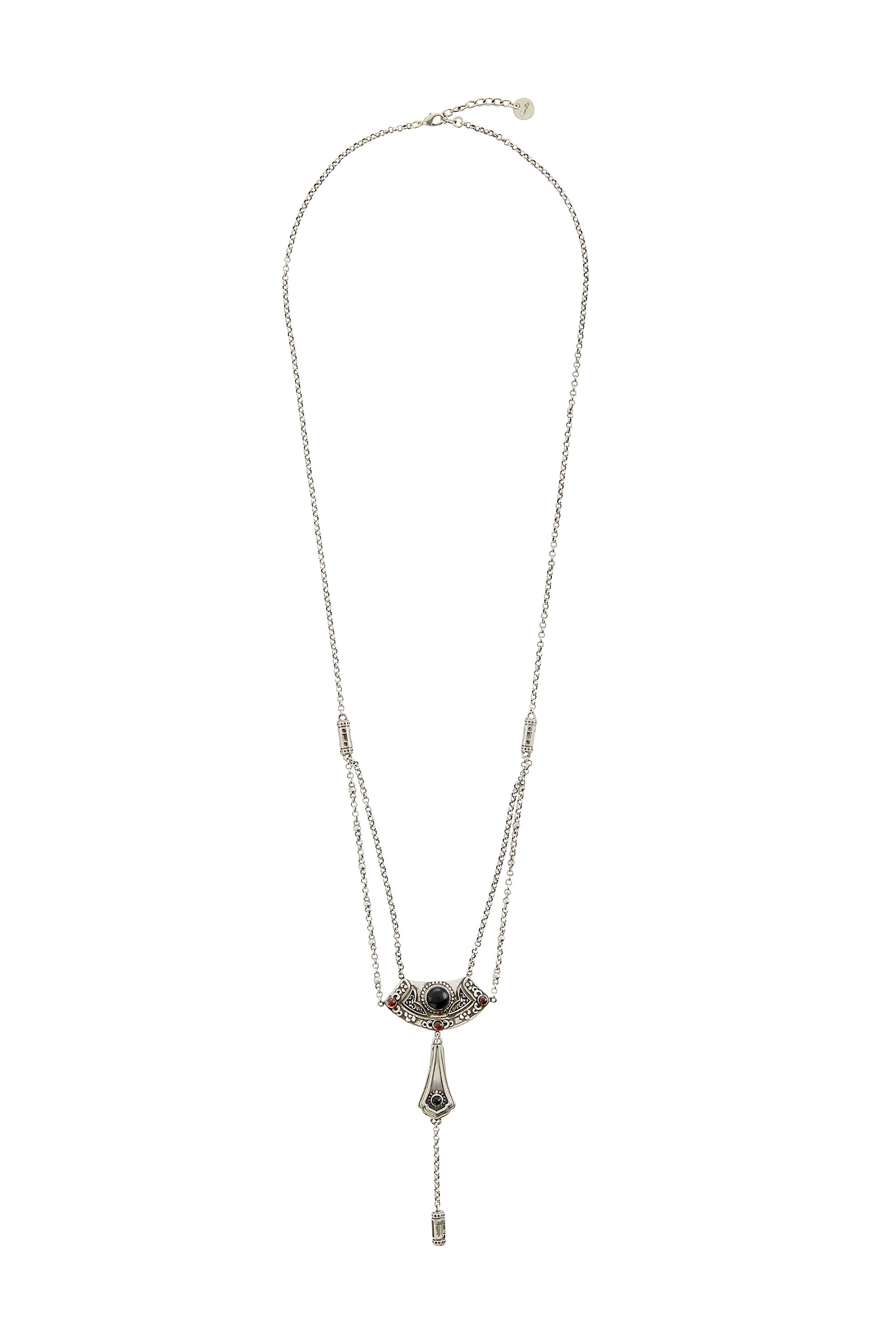FOR THE LOVE OF LHASA SILV LONG PENDANT