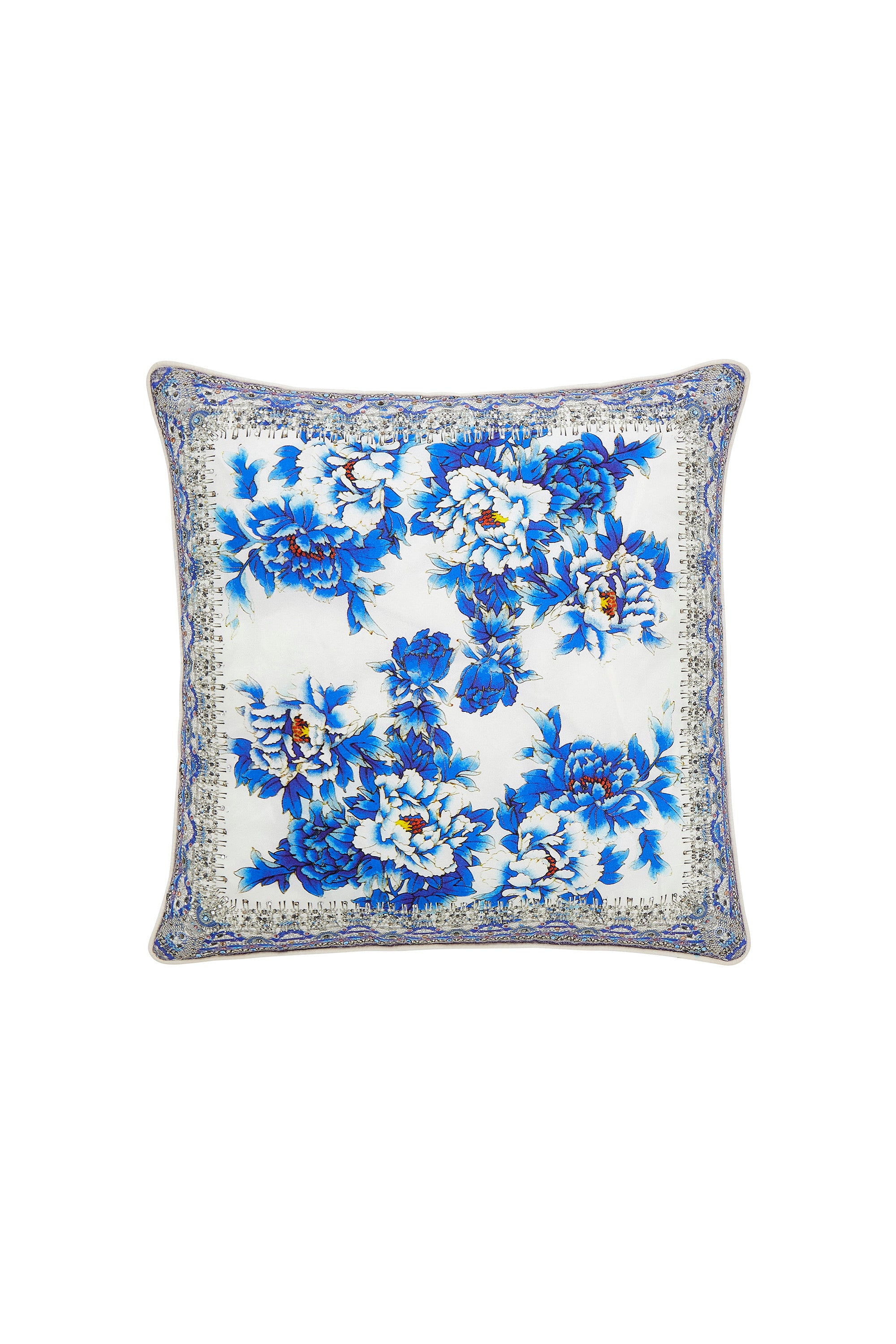 RING OF ROSES SMALL SQUARE CUSHION
