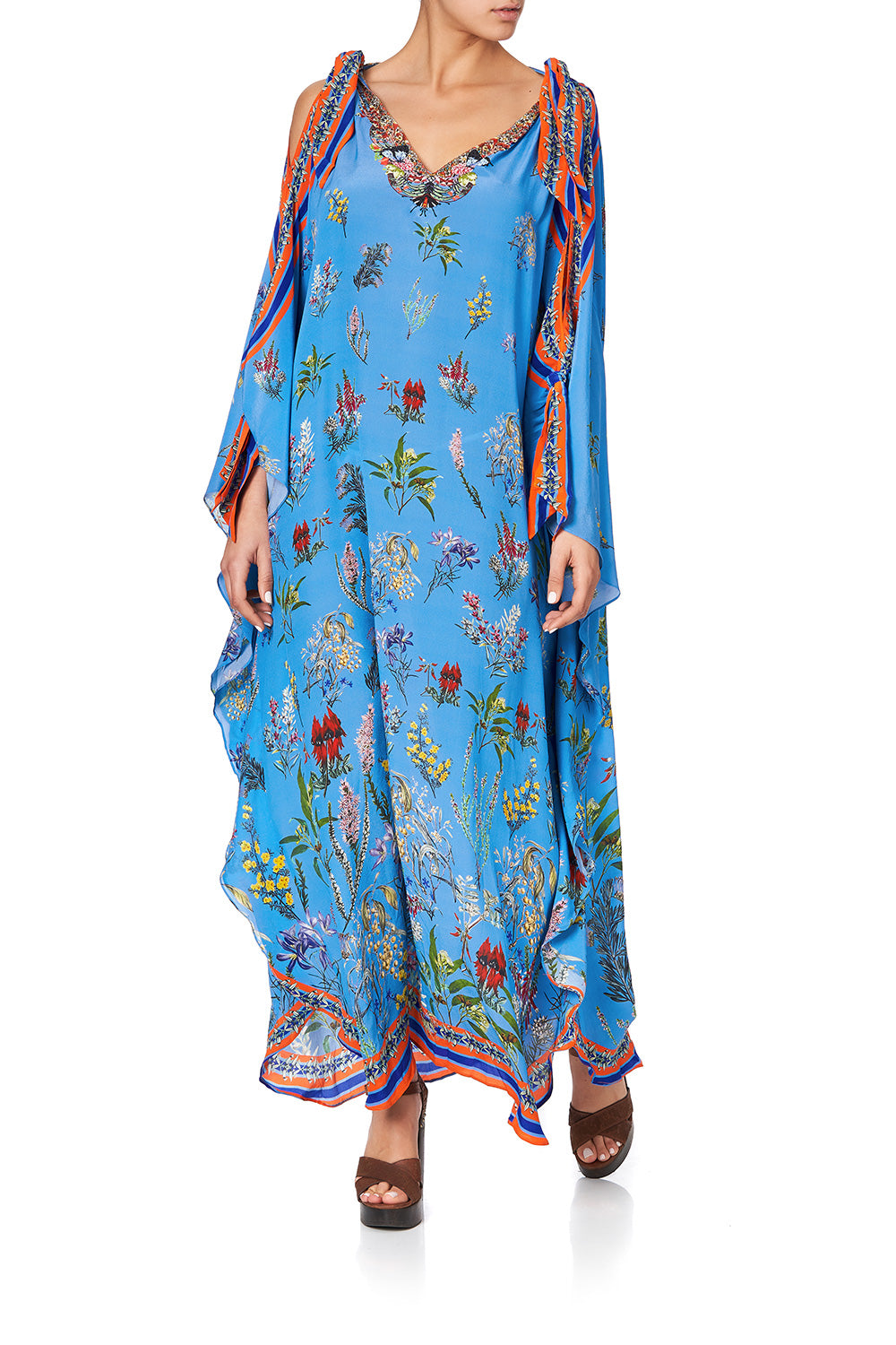 SCARF TIE KAFTAN SOUTHERN SPLENDOUR