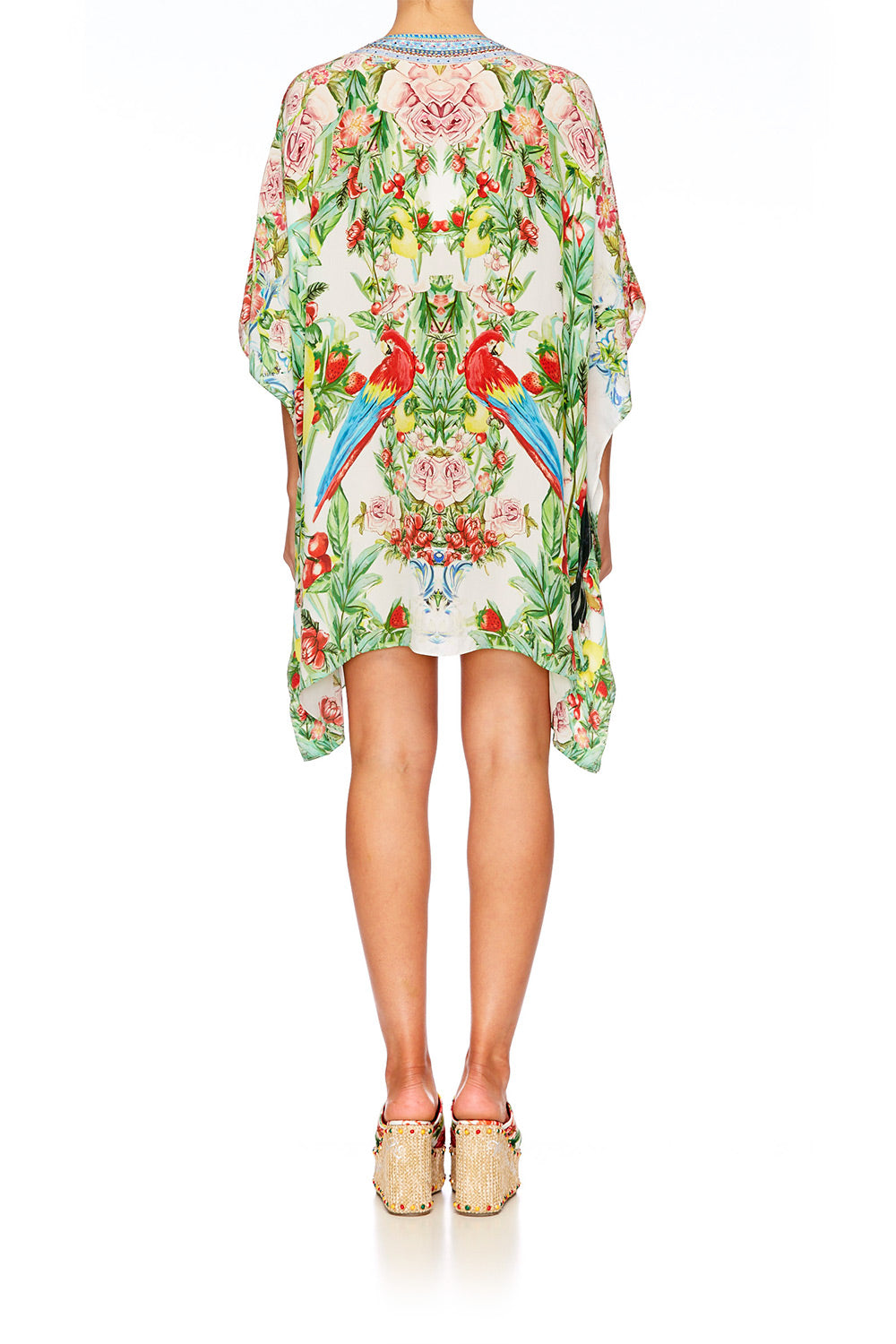 ONE FLEW OVER SHORT LACE UP KAFTAN
