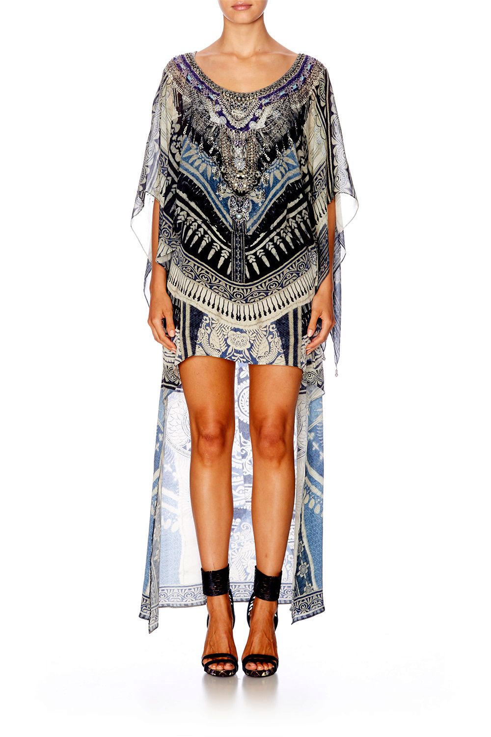 TALES OF BATIK DOUBLE LAYER SHORT KAFTAN