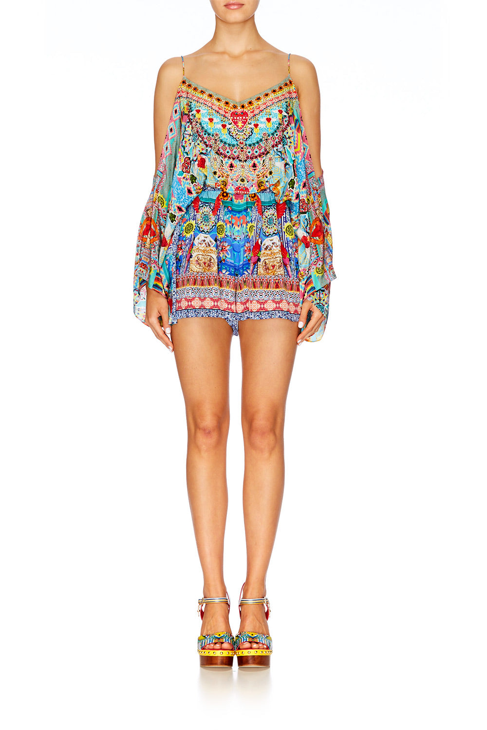 CLOSE TO MY HEART DROP SHOULDER PLAYSUIT