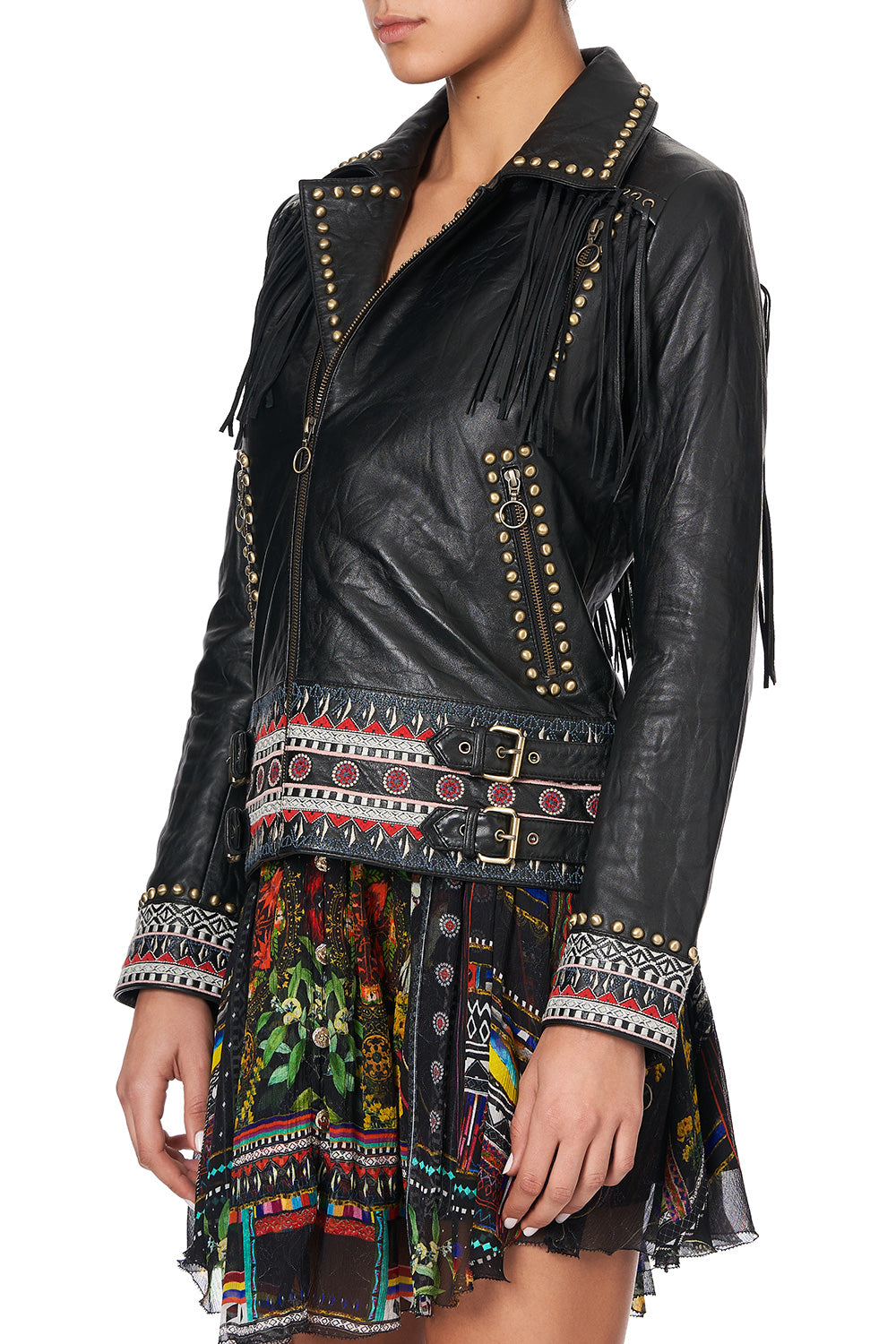 STUDDED BIKER JACKET BLACKHEATH BETTY