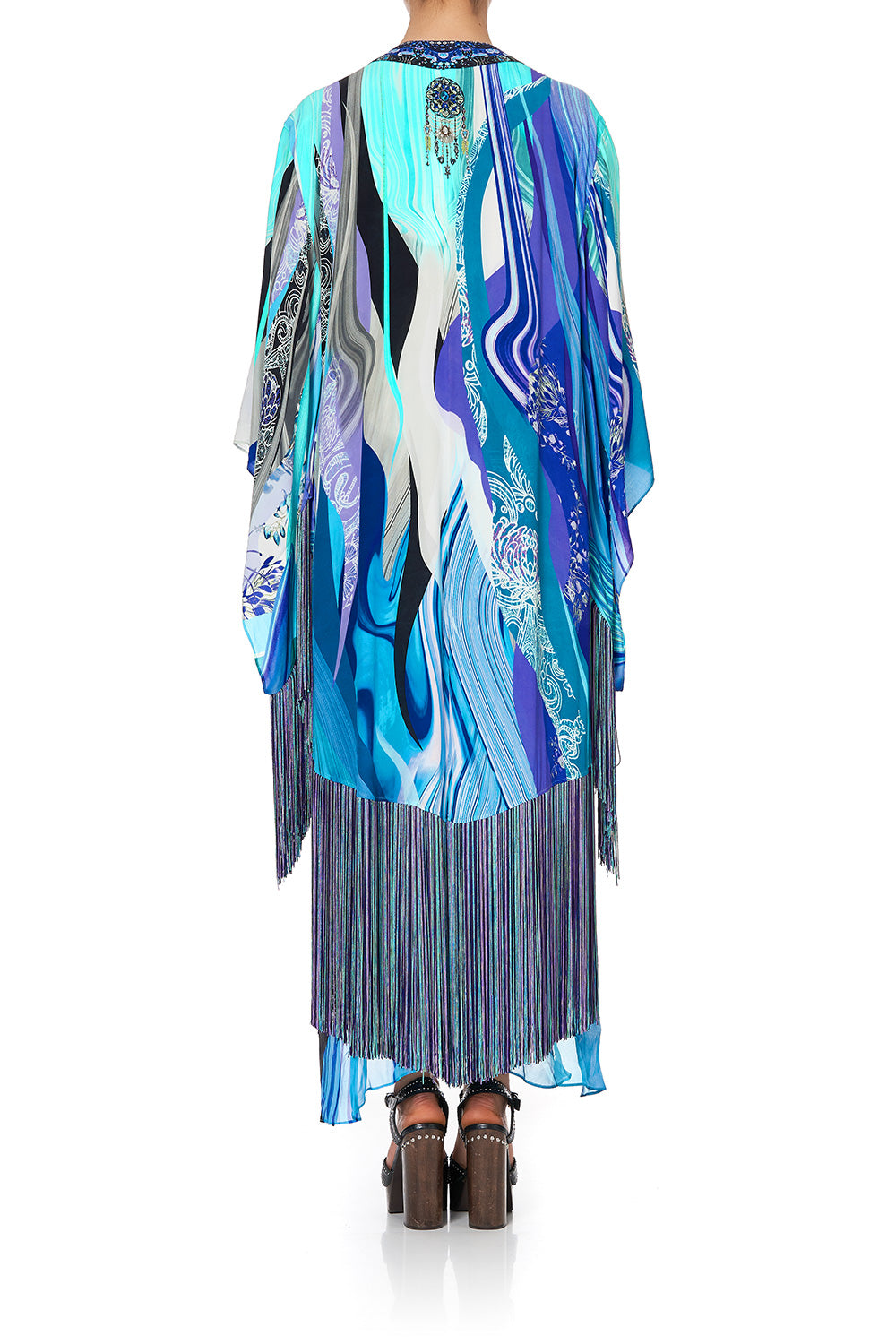 KIMONO WITH LONG UNDERLAYER WATEGOS WANDERLUST